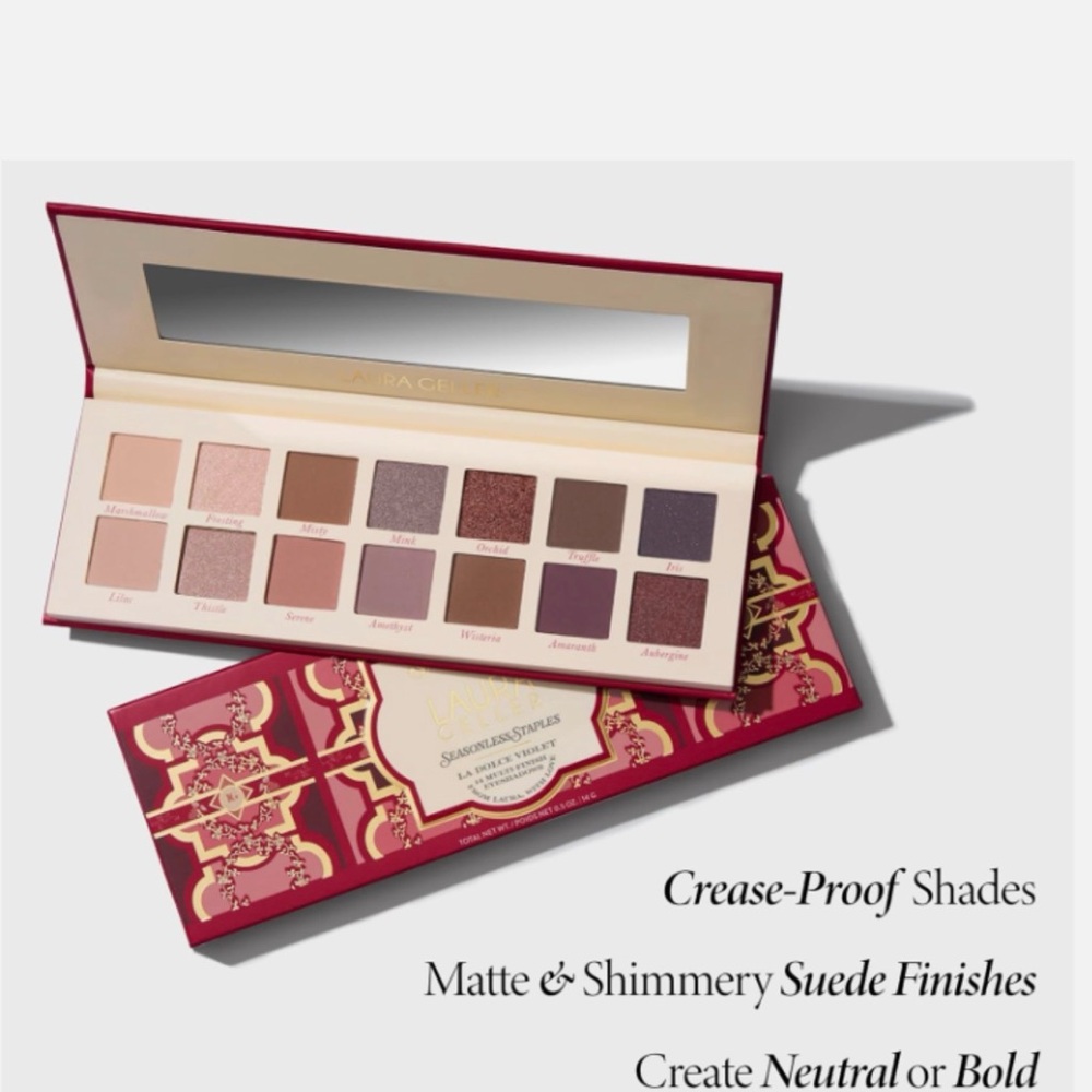 Laura Geller Eyeshadow Palette - Mauve‎ and Plum Hues - Picture 5 of 5